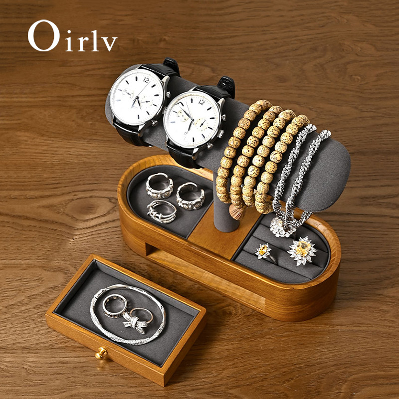 Jewelry Like Watches - Oirlv organizador de relógio de madeira