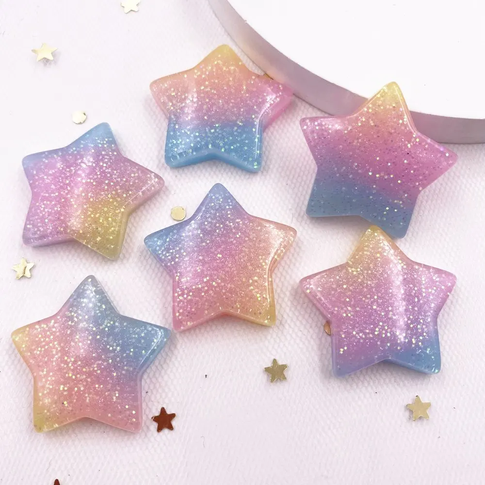 Paradise Jewelry & Watches Llc Miami - 10 pçs glitter kawaii resina colorida
