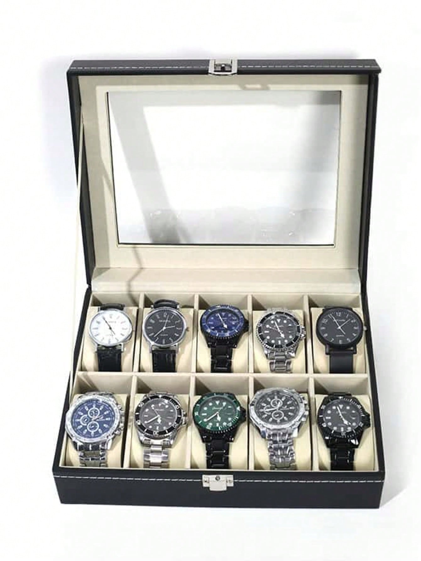 Jewelry Like Watches - Caixa de Relógio de Couro com