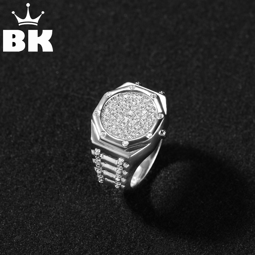 King'S Jewelry Watches - Anéis de relógio THE BLING KING