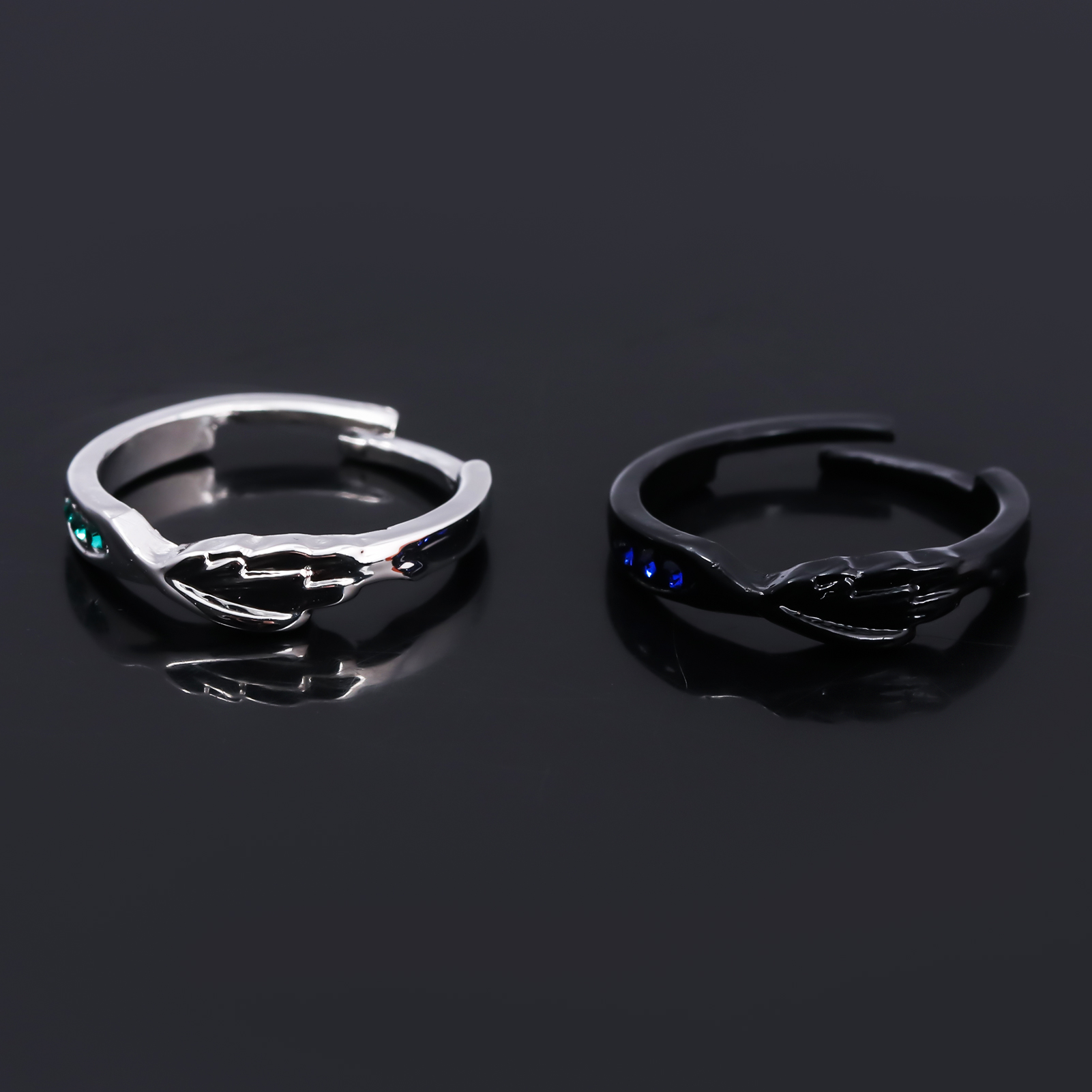 Anime ataque em titã anéis ani - Levi Jewelry & Watches Inc avaliação e preço