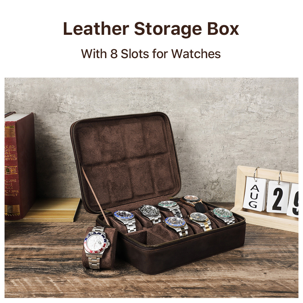 Caixa Organizadora de Relógios - Best Jewelry Watches For Men avaliação e preço