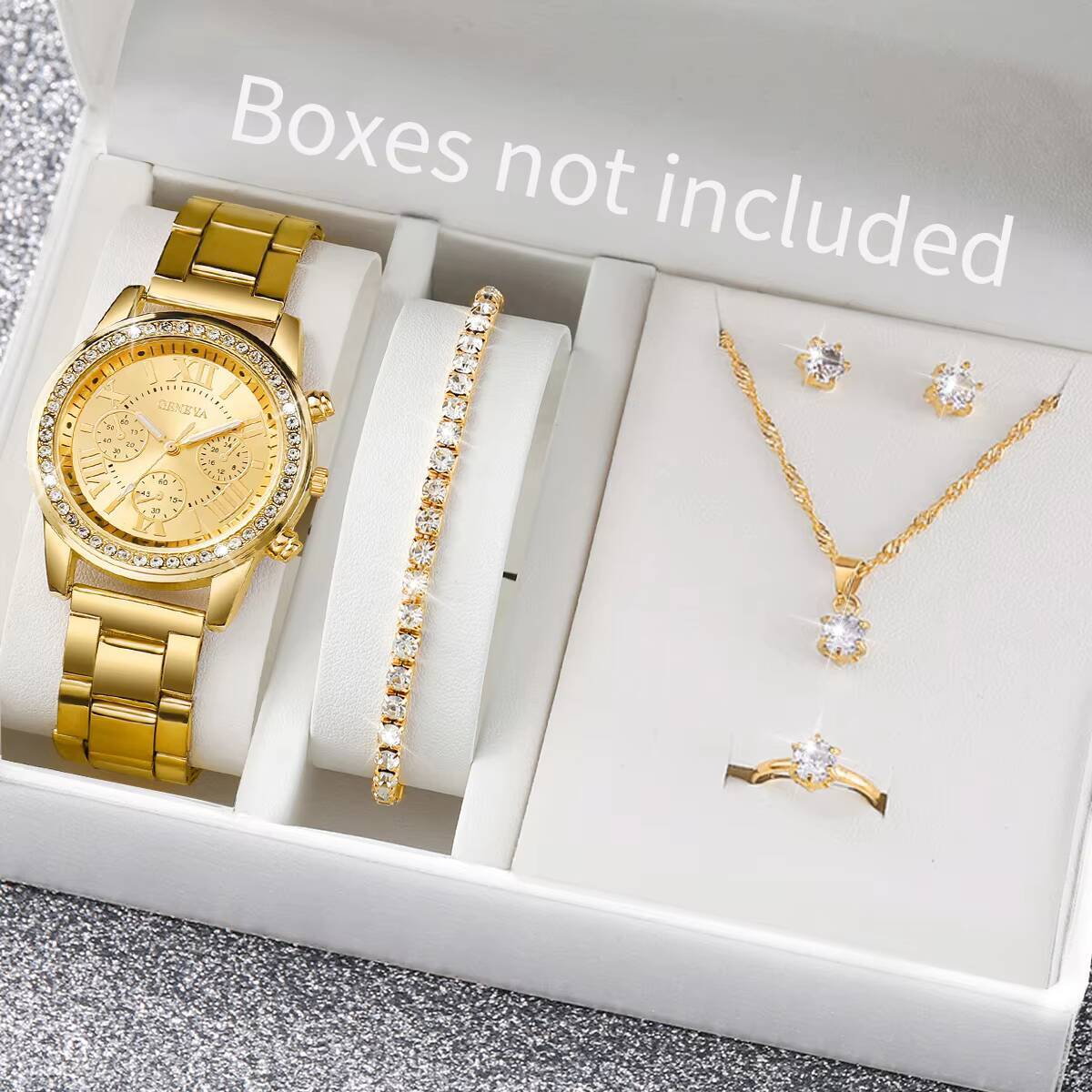 Conjunto de 6 Relógios Feminin - Jewelry Like Watches avaliação e preço