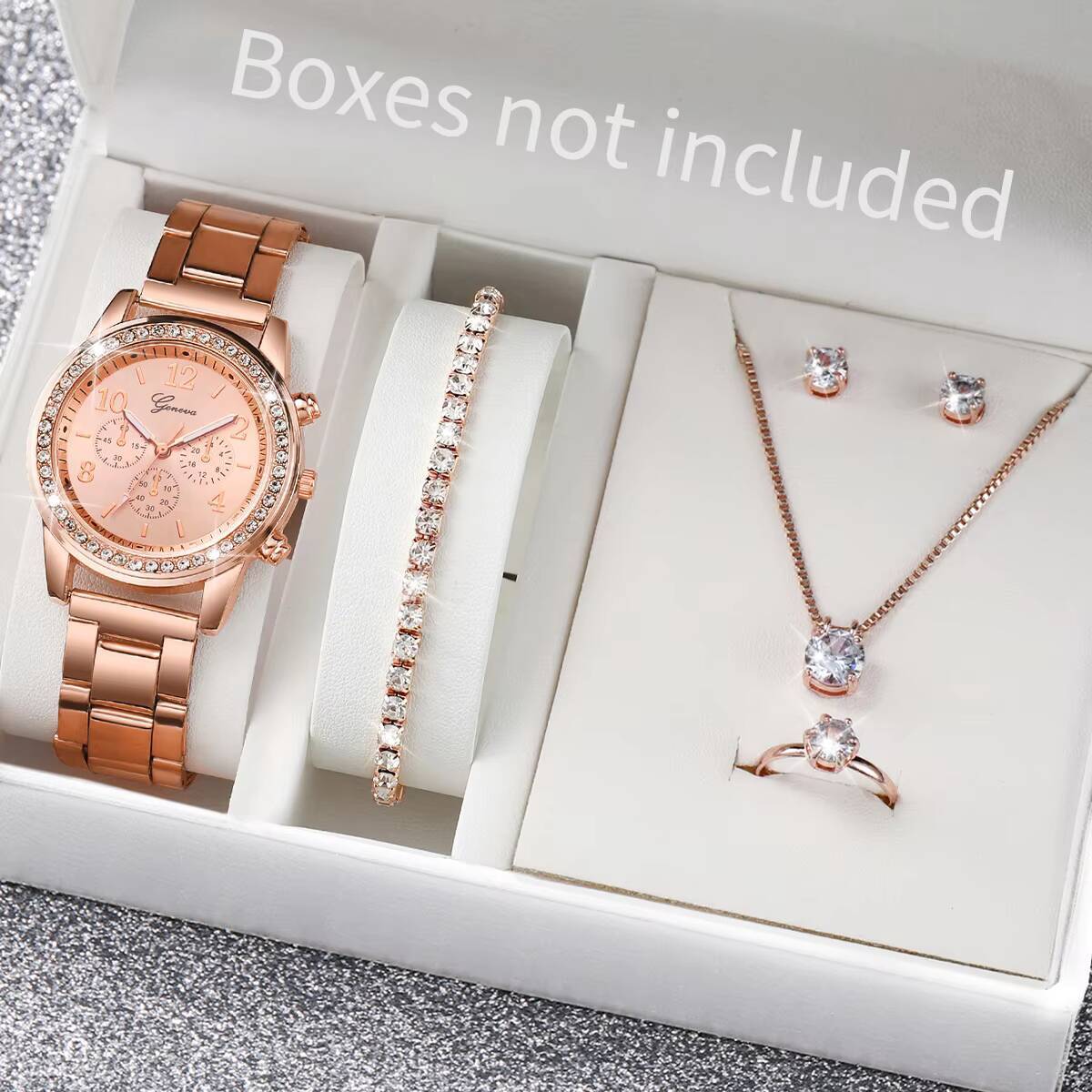Conjunto de 6 Relógios Feminin - Jewelry Like Watches avaliação e preço