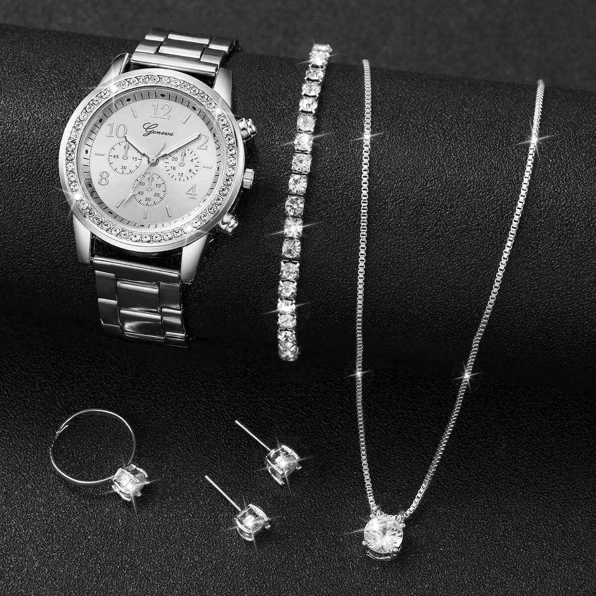 Conjunto de 6 Relógios Feminin - Jewelry Like Watches avaliação e preço