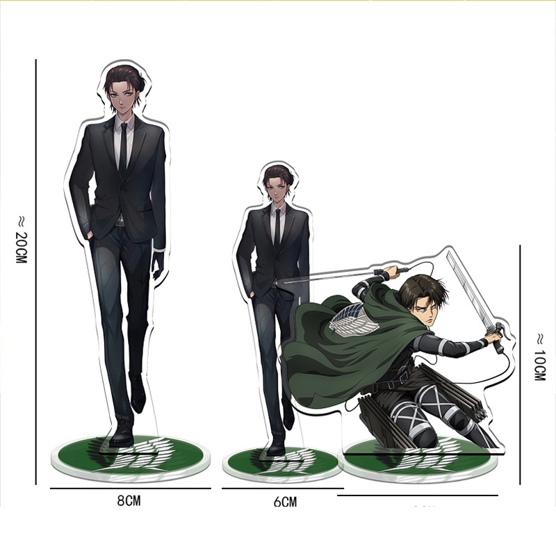 Attack On Titan: Asas da Liber - Levi Jewelry & Watches Inc avaliação e preço