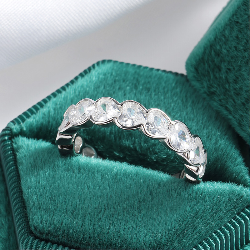 Anel de Compromisso Feminino d - Statement Cocktail Ring avaliação e preço