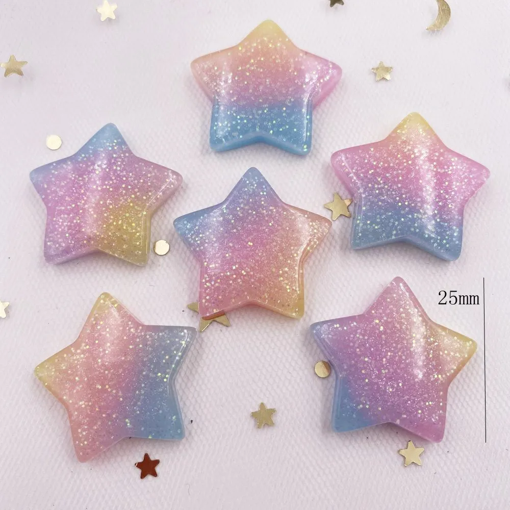 10 pçs glitter kawaii resina c - Paradise Jewelry & Watches Llc Miami avaliação e preço