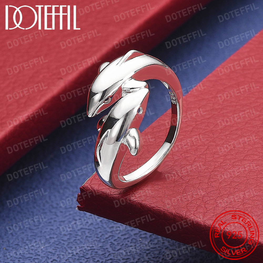 925 prata esterlina duplo golf - Statement Cocktail Ring avaliação e preço