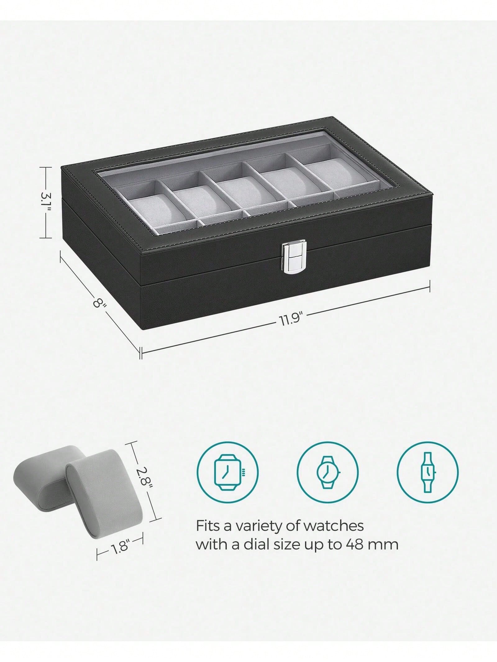 Caixa de Relógios com 12 Compa - Jewelry Like Watches avaliação e preço