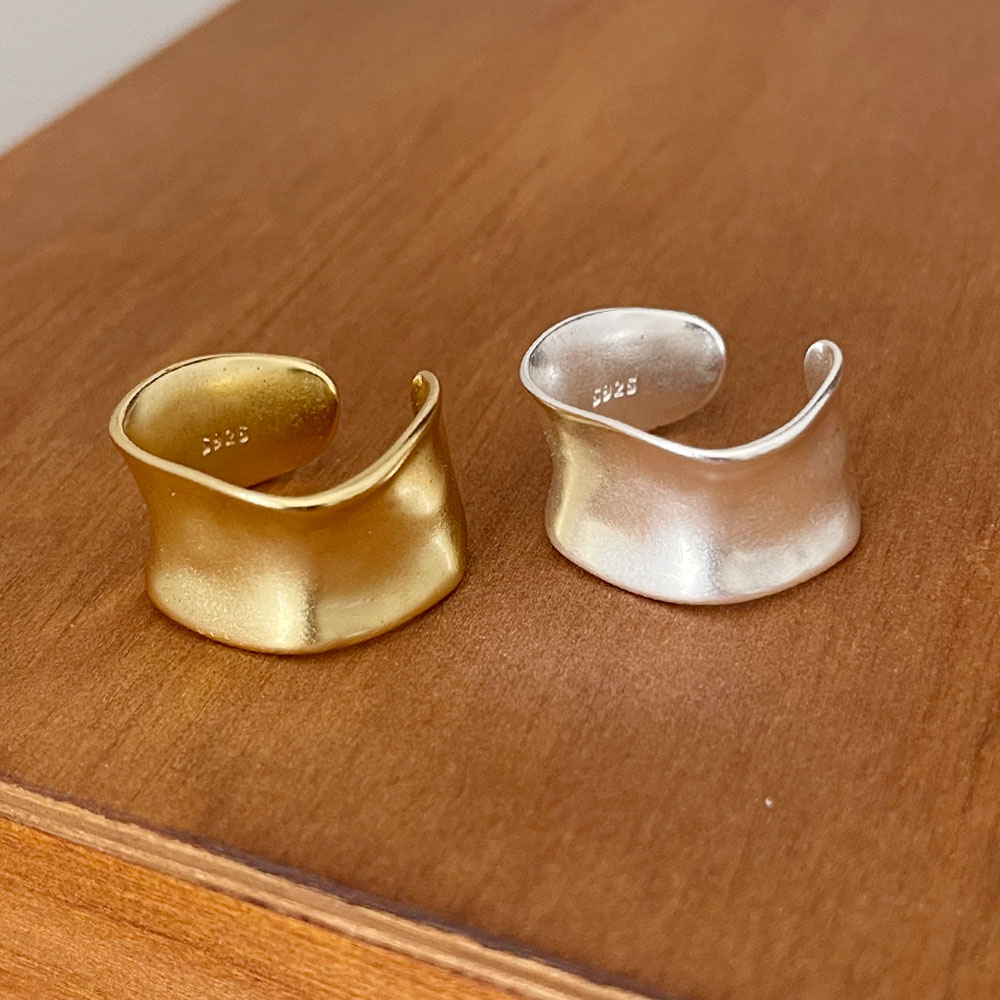 Anéis de Prata Esterlina 925 B - Statement Cocktail Ring avaliação e preço