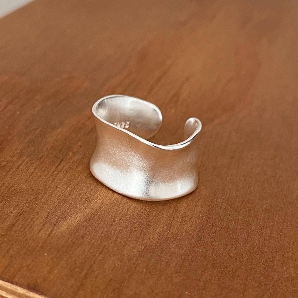 Anéis de Prata Esterlina 925 B - Statement Cocktail Ring avaliação e preço