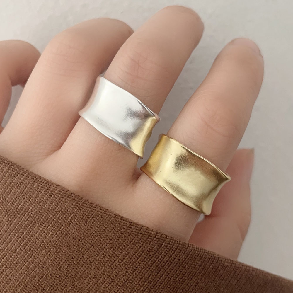 Anéis de Prata Esterlina 925 B - Statement Cocktail Ring avaliação e preço