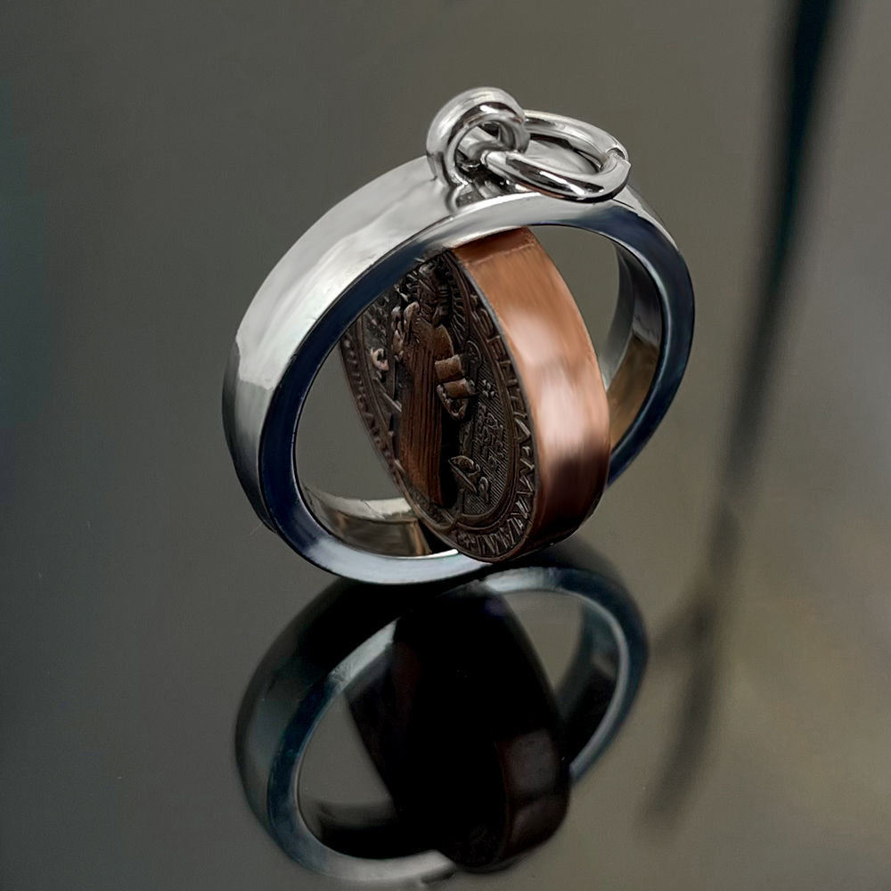 Novo Colar Medalha de São Bent - Jewelry & Watches Review avaliação e preço
