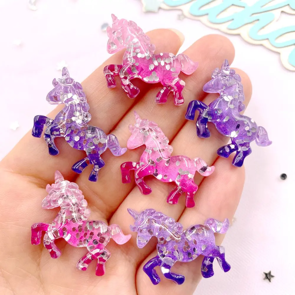 6 pçs resina colorida glitter  - Paradise Jewelry & Watches Llc Miami avaliação e preço