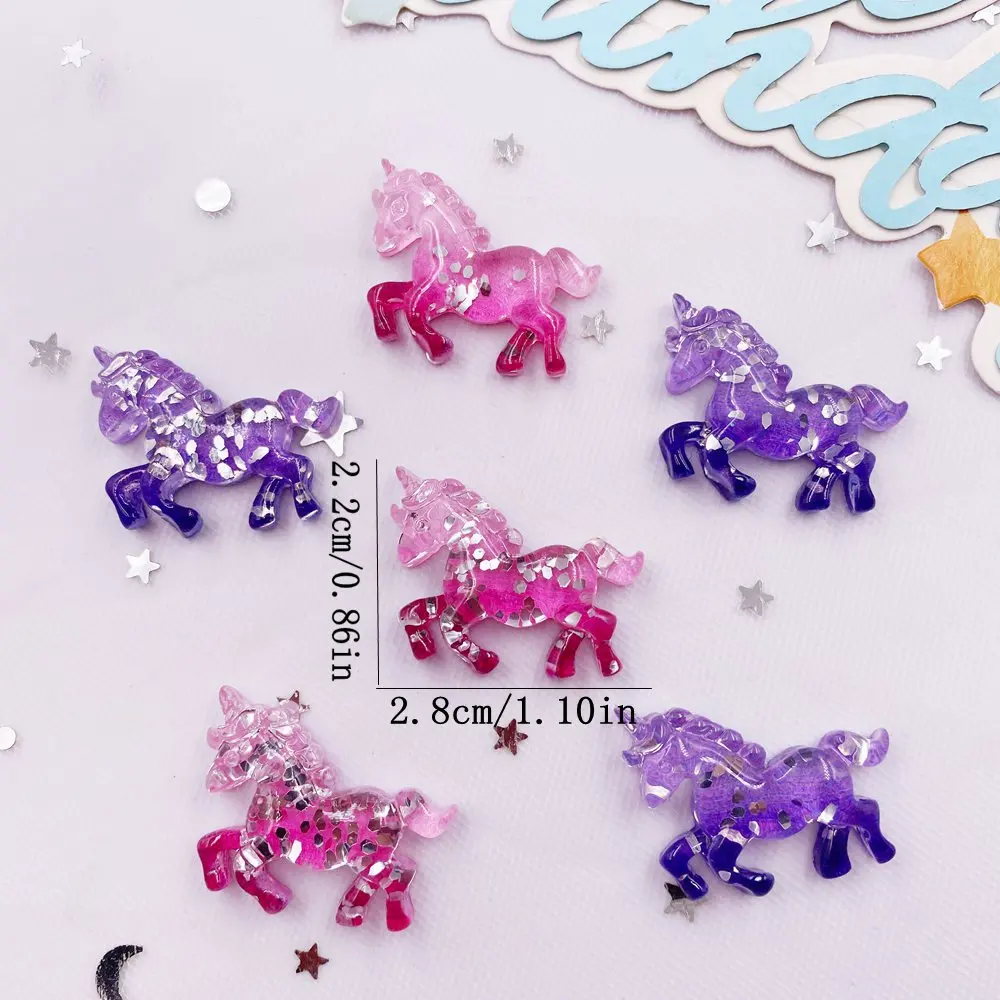 6 pçs resina colorida glitter  - Paradise Jewelry & Watches Llc Miami avaliação e preço