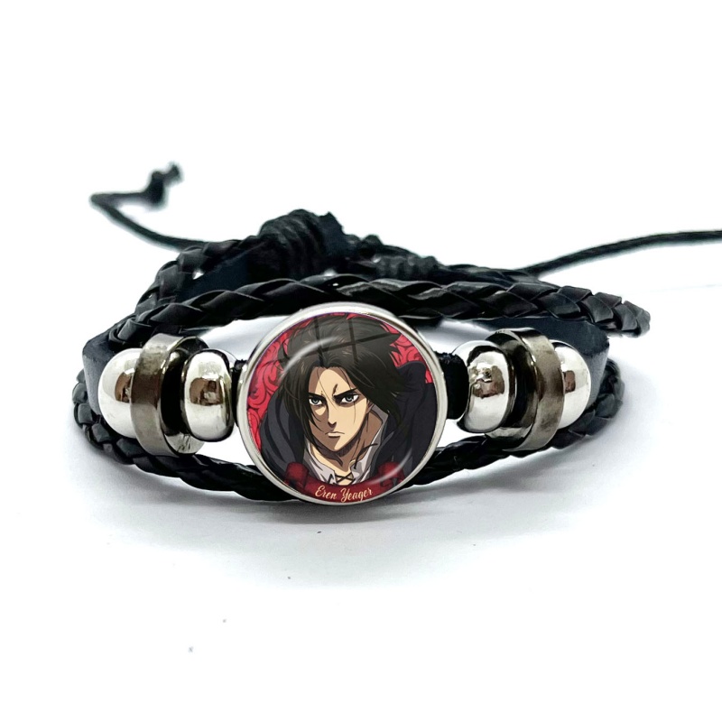 Pulseiras de Couro Attack on T - Levi Jewelry & Watches Inc avaliação e preço