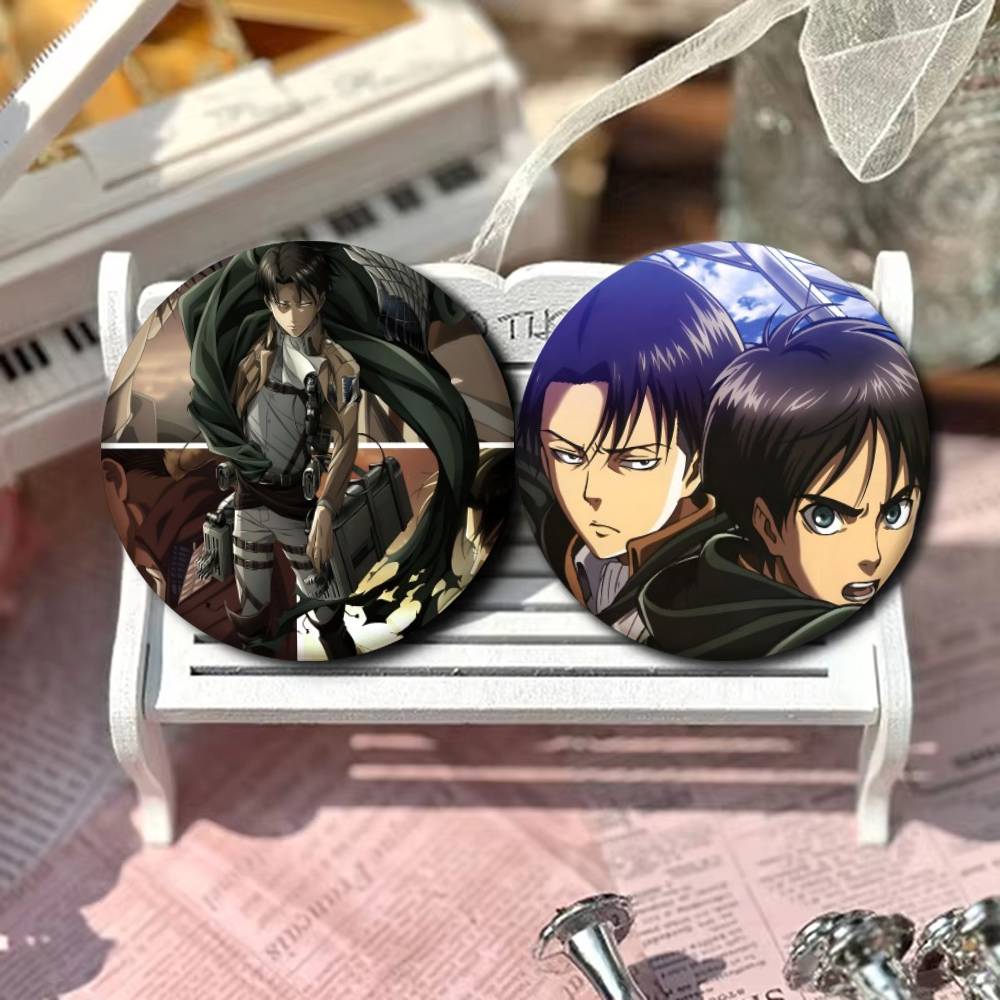Broche Redondo de Metal com Te - Levi Jewelry & Watches Inc avaliação e preço