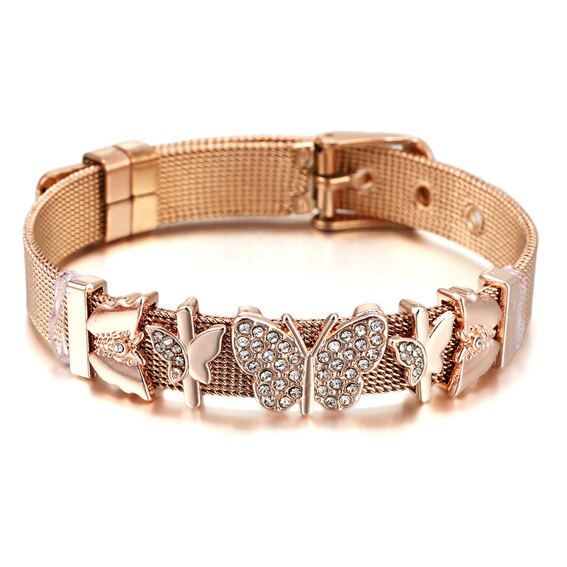 Pulseiras de malha de aço inox - Best Jewelry Watches For Men avaliação e preço