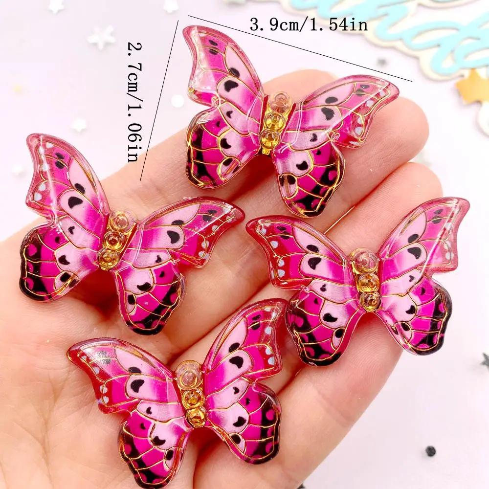 10 pçs colorido bonito borbole - Paradise Jewelry & Watches Llc Miami avaliação e preço