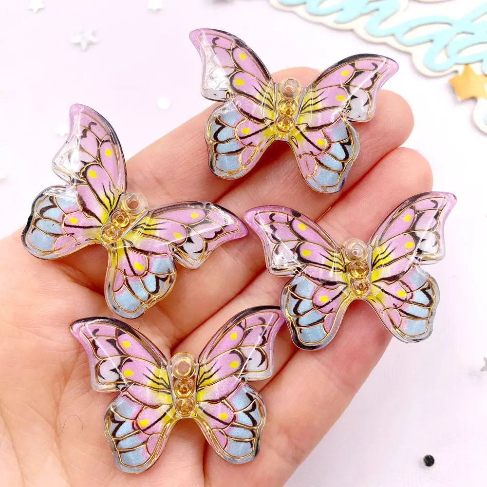 10 pçs colorido bonito borbole - Paradise Jewelry & Watches Llc Miami avaliação e preço