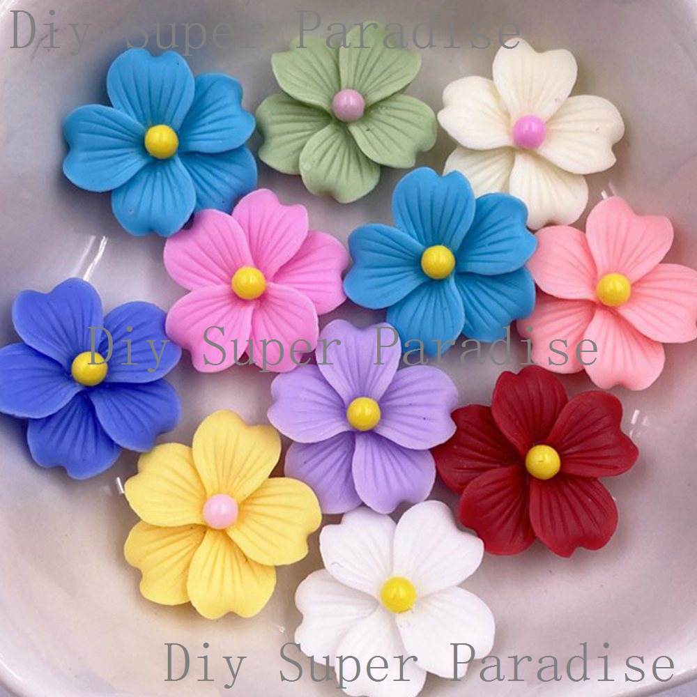 50 pçs resina colorida 16mm fl - Paradise Jewelry & Watches Llc Miami avaliação e preço