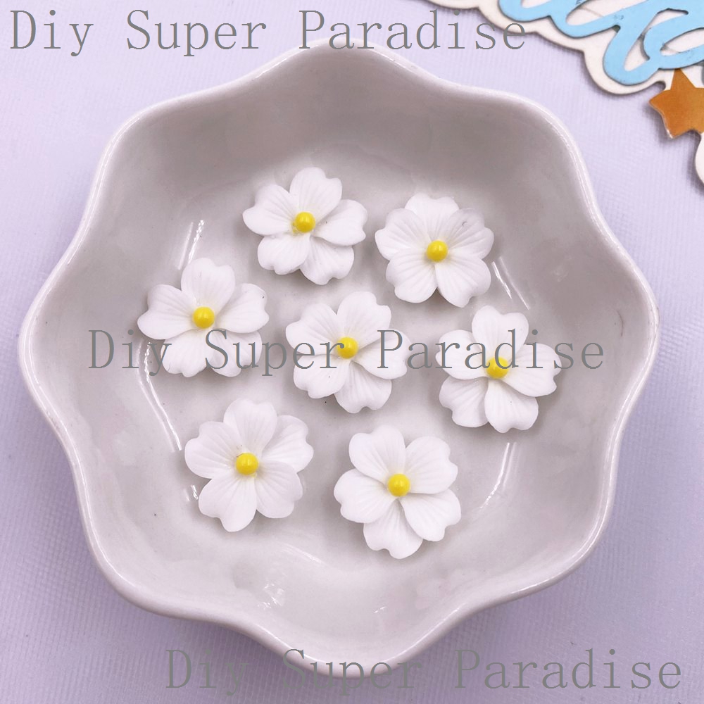 50 pçs resina colorida 16mm fl - Paradise Jewelry & Watches Llc Miami avaliação e preço