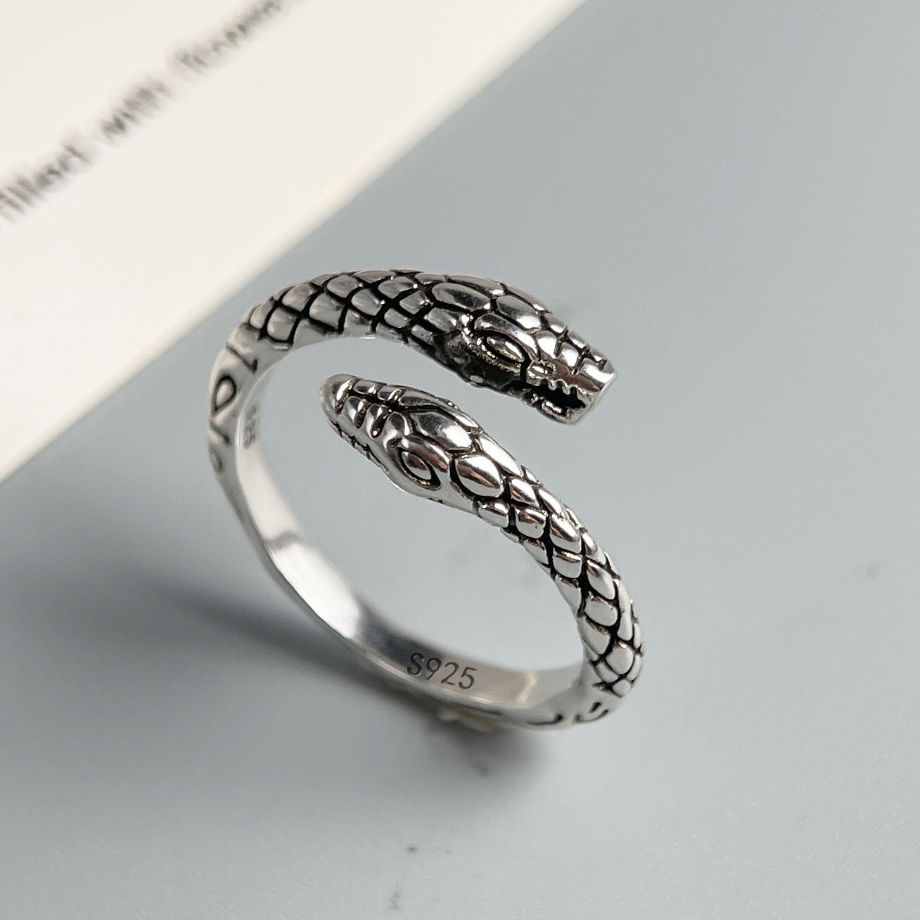 Anéis de Prata Esterlina 925 p - Statement Cocktail Ring avaliação e preço