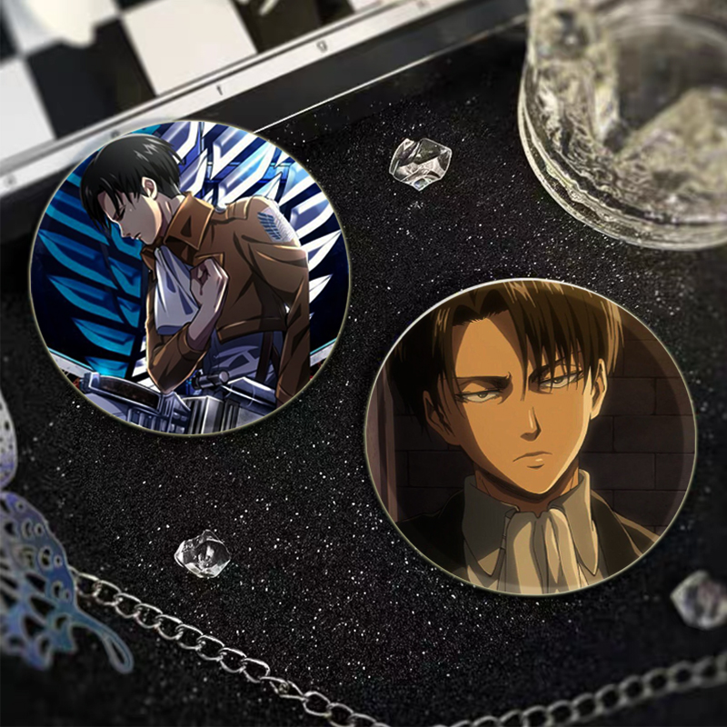 58mm levi ackerman anime perso - Levi Jewelry & Watches Inc avaliação e preço