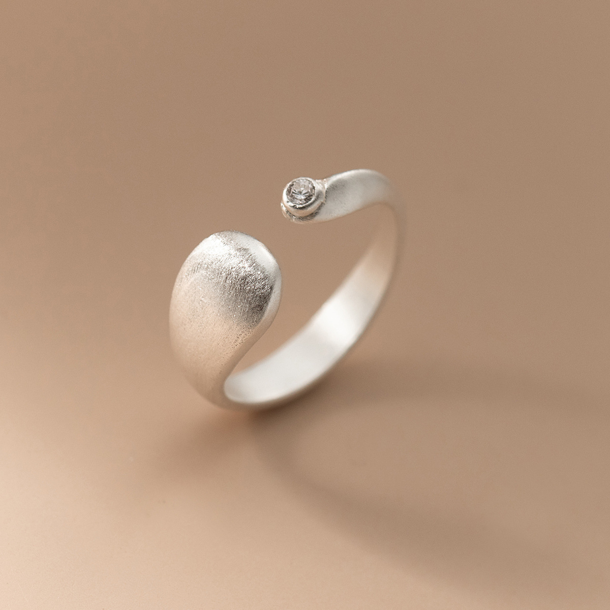 925 prata esterlina acabamento - Statement Cocktail Ring avaliação e preço