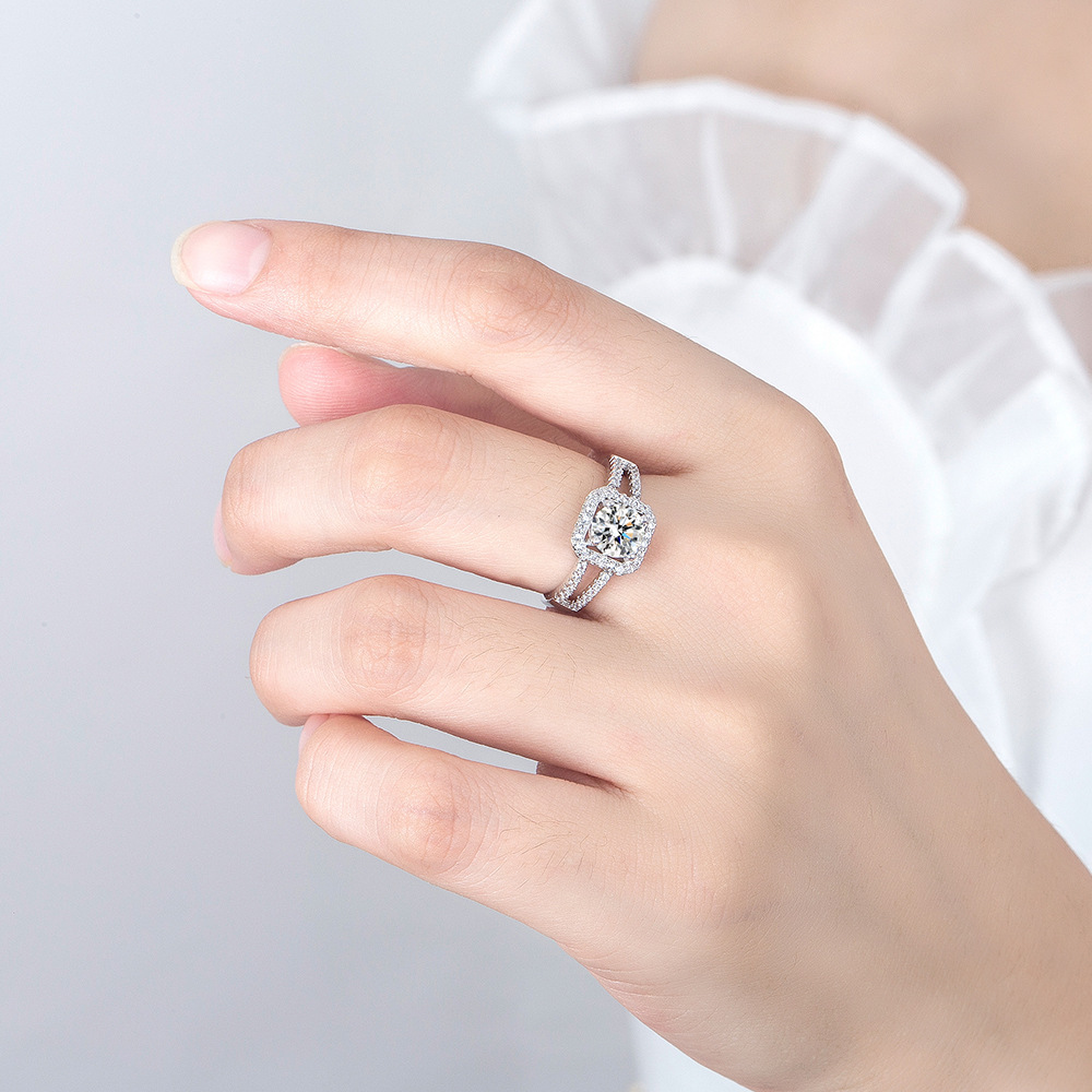 Novo anel de prata esterlina 9 - Statement Cocktail Ring avaliação e preço
