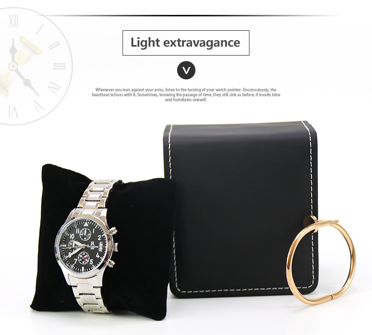 Moda couro caixa de relógio ca - Best Jewelry Watches For Men avaliação e preço
