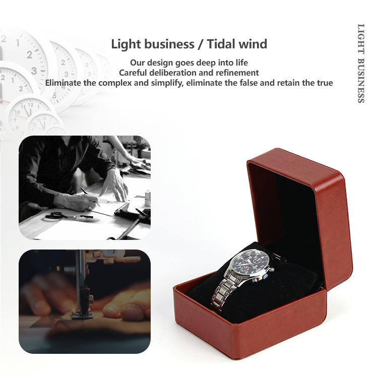 Moda couro caixa de relógio ca - Best Jewelry Watches For Men avaliação e preço