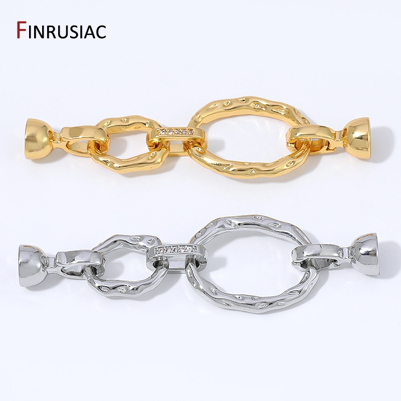 Fecho Conector Oval de Latão B - Pearl Necklace avaliação e preço