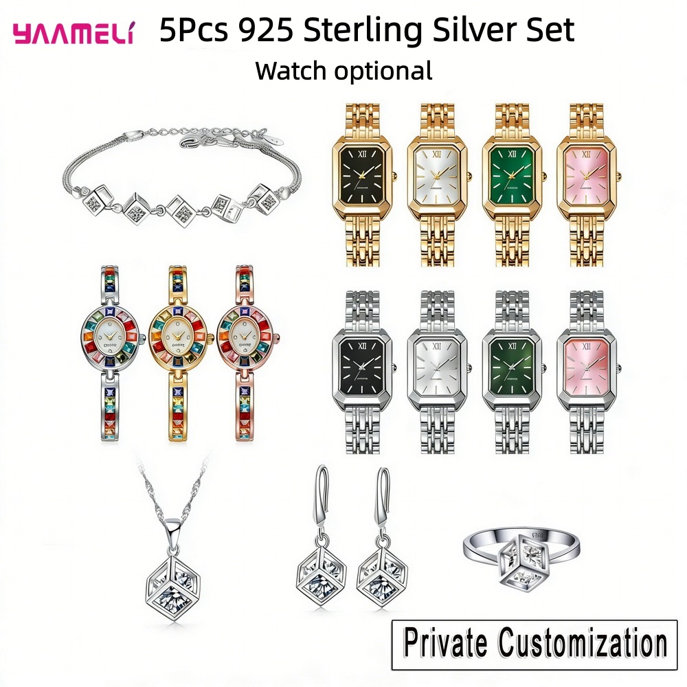 Conjunto Luxuoso de Colar, Bri - Best Jewelry Watches For Men avaliação e preço
