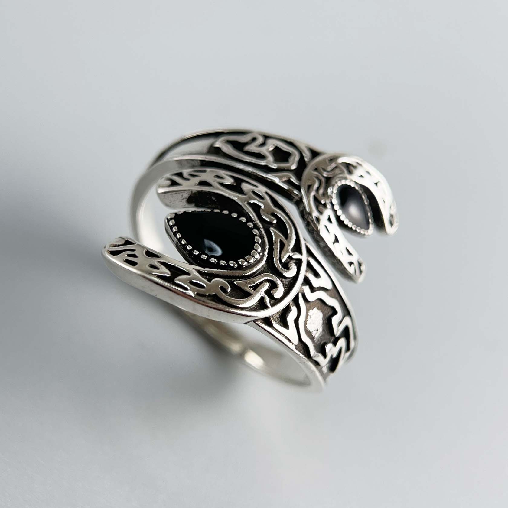 925 anéis de prata esterlina p - Statement Cocktail Ring avaliação e preço