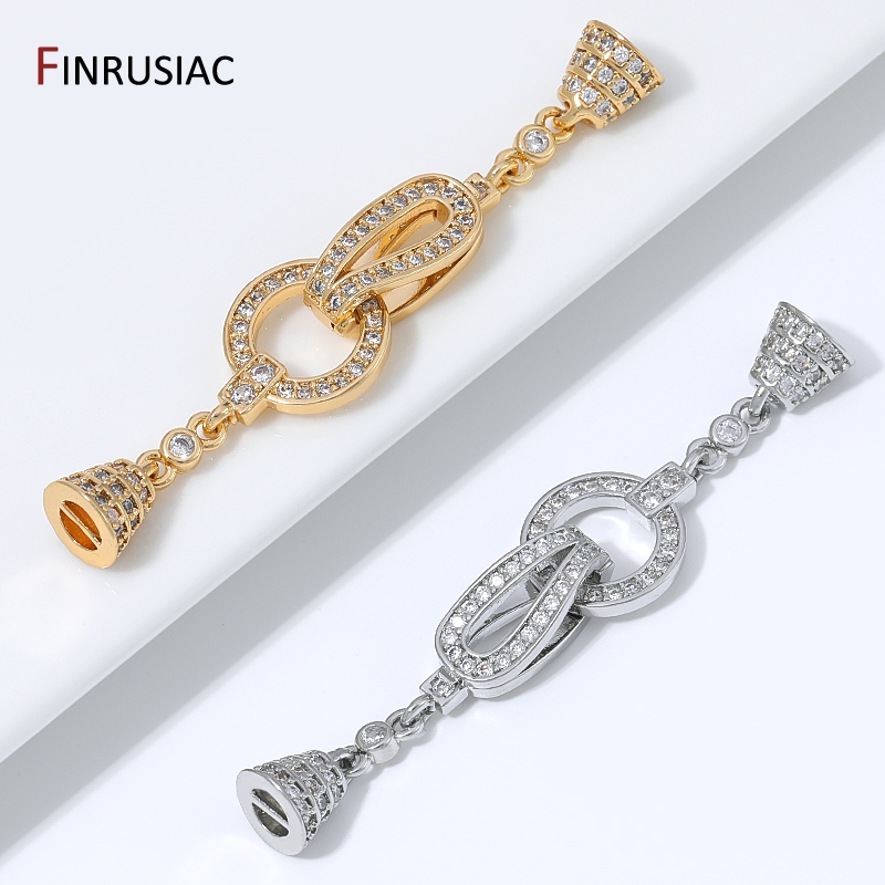 Fecho de Pérola com Zircônia e - Pearl Necklace avaliação e preço